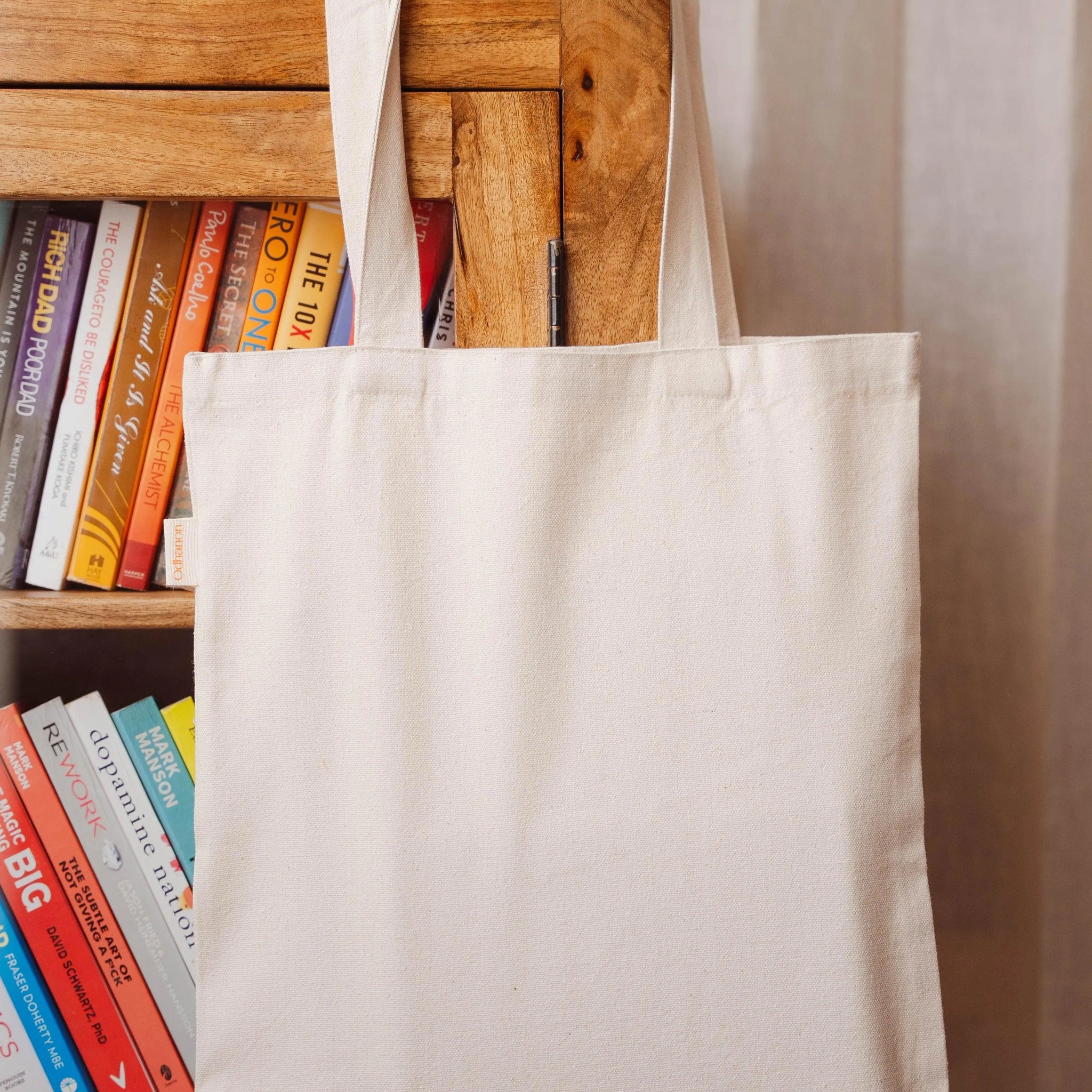 Natural White Tote Bag - Odhanon